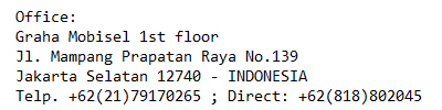 Yasa Persada Office